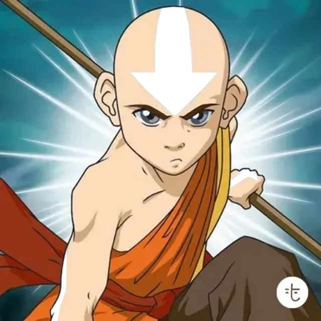 Aang Air Nomad Tattoos Toon Tone color study