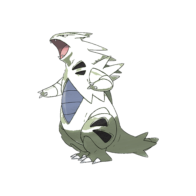 Tyranitar Gen 2 color study